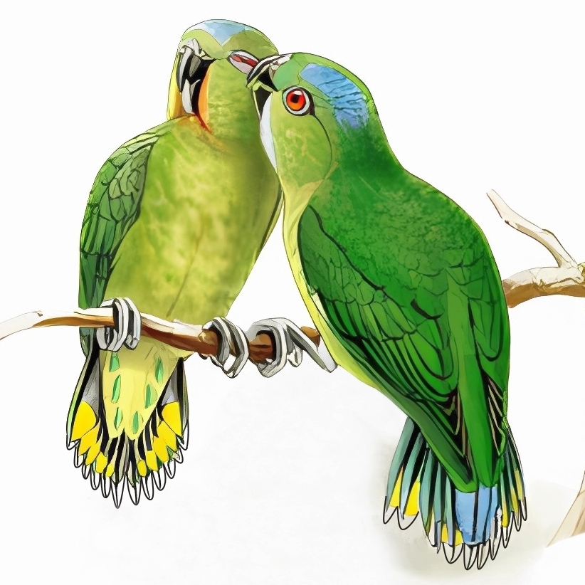 Finsch’s Pygmy Parrot